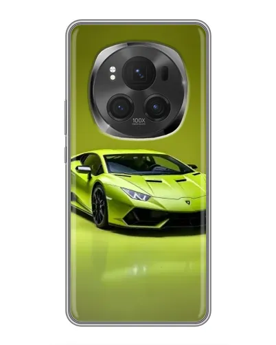 Чехол для Huawei Honor Magic 6 Pro с картинкой «Салатовый Lamborghini Huracan» Чехол для Huawei Honor Magic 6 Pro с картинкой «Салатовый Lamborghini Huracan»