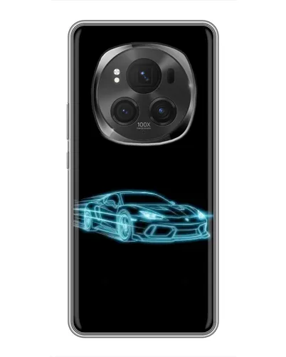 Чехол для Huawei Honor Magic 6 Pro с картинкой «Неоновый контур Lamborghini» Чехол для Huawei Honor Magic 6 Pro с картинкой «Неоновый контур Lamborghini»