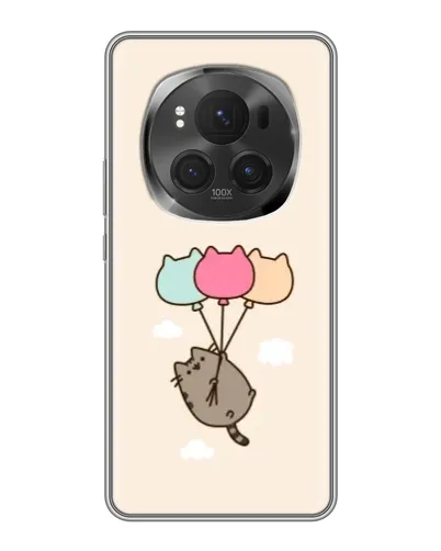 Чехол для Huawei Honor Magic 6 Pro с картинкой «Пушин на шариках»