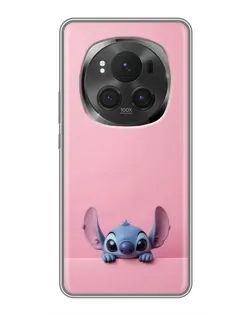 Чохол для Huawei Honor Magic 6 Pro з картинкою «Stitch визирає» Чохол для Huawei Honor Magic 6 Pro з картинкою «Stitch визирає»
