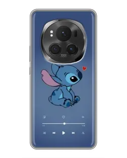 Чохол для Huawei Honor Magic 6 Pro з картинкою «Музичний Stitch» Чохол для Huawei Honor Magic 6 Pro з картинкою «Музичний Stitch»