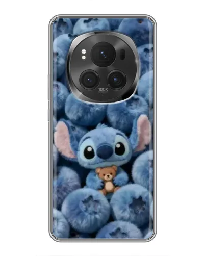 Чехол для Huawei Honor Magic 6 Pro с картинкой «Стич и голубика» Чехол для Huawei Honor Magic 6 Pro с картинкой «Стич и голубика»