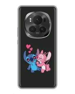 Чохол для Huawei Honor Magic 6 Pro з картинкою «Анжел цілує Стіча» Чохол для Huawei Honor Magic 6 Pro з картинкою «Анжел цілує Стіча»