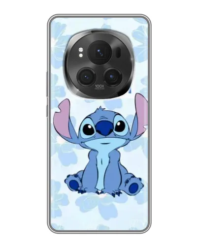Чехол для Huawei Honor Magic 6 Pro с картинкой «Stitch среди цветов» Чехол для Huawei Honor Magic 6 Pro с картинкой «Stitch среди цветов»