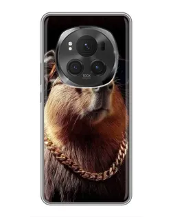 Чехол для Huawei Honor Magic 6 Pro с картинкой «Капибара золотая цепь» Чехол для Huawei Honor Magic 6 Pro с картинкой «Капибара золотая цепь»