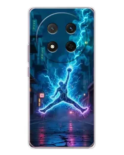 Чехол для Huawei Honor Magic 7 Lite с картинкой «Jordan Gold Jumpman» Чехол для Huawei Honor Magic 7 Lite с картинкой «Jordan Gold Jumpman»