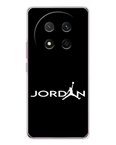Чехол для Huawei Honor Magic 7 Lite с картинкой «Jordan White Logo»