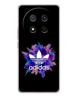Чехол для Huawei Honor Magic 7 Lite с картинкой «Взрыв красок Adidas»