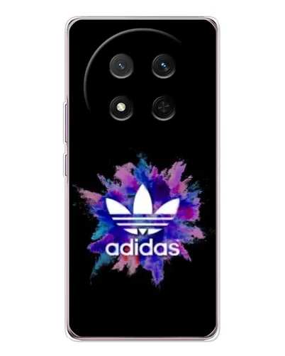 Чехол для Huawei Honor Magic 7 Lite с картинкой «Взрыв красок Adidas»