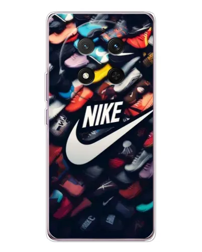 Чехол для Huawei Honor Magic 7 Lite с картинкой «Коллекция кроссовок Nike»