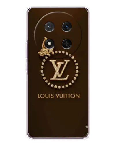 Чехол для Huawei Honor Magic 7 Lite с картинкой «LV — золотая печать»