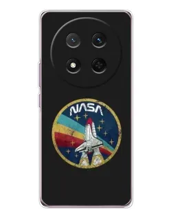Чехол для Huawei Honor Magic 7 Lite с картинкой «NASA — эмблема миссии»