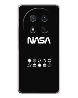 Чехол для Huawei Honor Magic 7 Lite с картинкой «NASA — технический принт» Чехол для Huawei Honor Magic 7 Lite с картинкой «NASA — технический принт»