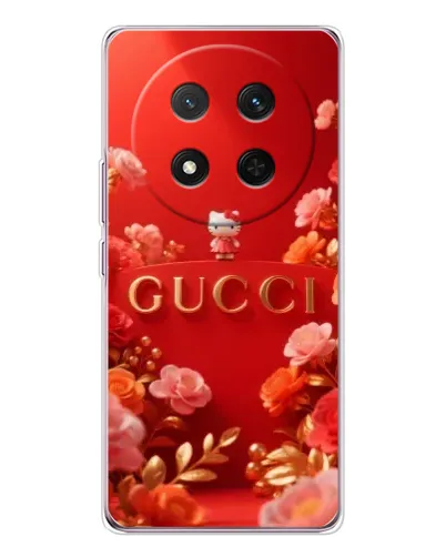 Чехол для Huawei Honor Magic 7 Lite с картинкой «Gucci — золотой сад»