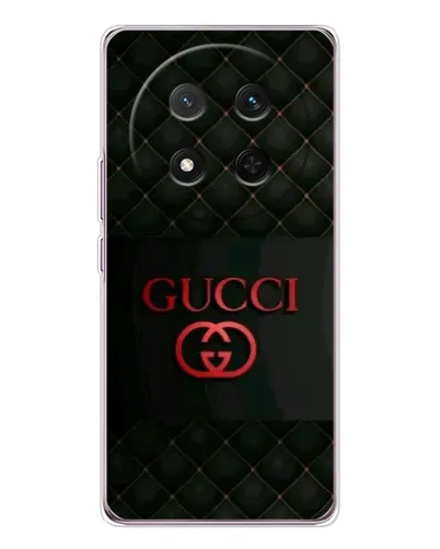 Чехол для Huawei Honor Magic 7 Lite с картинкой «Gucci — стеганый черный»