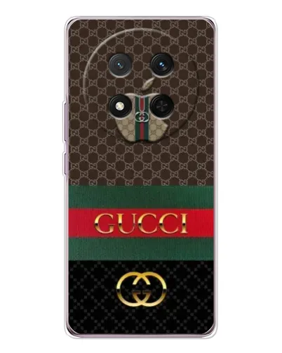 Чехол для Huawei Honor Magic 7 Lite с картинкой «Gucci — брендированный десерт»