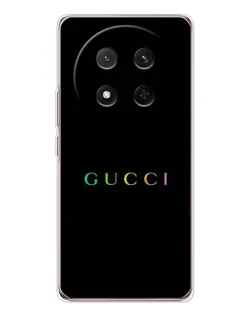 Чехол для Huawei Honor Magic 7 Lite с картинкой «Gucci — неоновый минимализм»