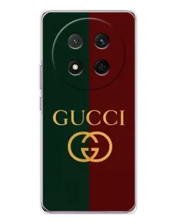 Чехол для Huawei Honor Magic 7 Lite с картинкой «Gucci — темно-зеленый градиент»