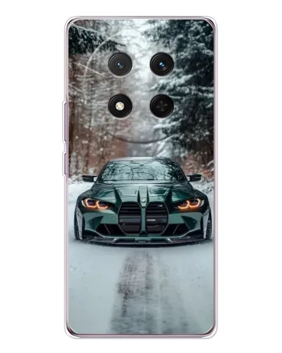 Чехол для Huawei Honor Magic 7 Lite с картинкой «BMW в зимнем лесу» Чехол для Huawei Honor Magic 7 Lite с картинкой «BMW в зимнем лесу»