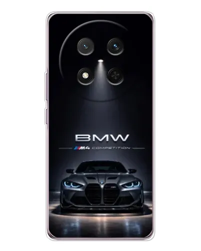 Чехол для Huawei Honor Magic 7 Lite с картинкой «BMW сквозь ночной город» Чехол для Huawei Honor Magic 7 Lite с картинкой «BMW сквозь ночной город»