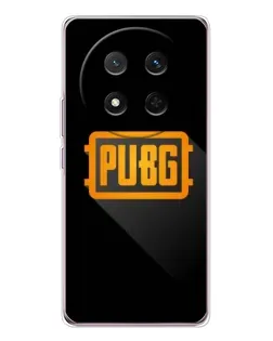 Чехол для Huawei Honor Magic 7 Lite с картинкой «PUBG — рамка лого»
