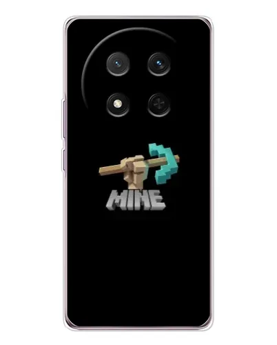 Чехол для Huawei Honor Magic 7 Lite с картинкой «Алмазная кирка» Чехол для Huawei Honor Magic 7 Lite с картинкой «Алмазная кирка»