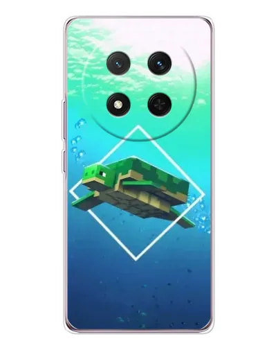 Чехол для Huawei Honor Magic 7 Lite с картинкой «Черепаха Minecraft» Чехол для Huawei Honor Magic 7 Lite с картинкой «Черепаха Minecraft»