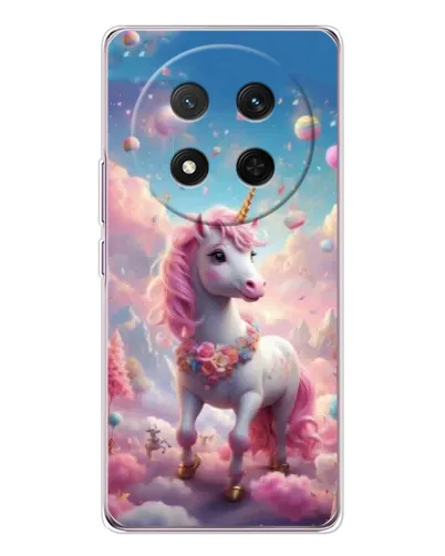 Чехол для Huawei Honor Magic 7 Lite с картинкой «Единорог среди облаков» Чехол для Huawei Honor Magic 7 Lite с картинкой «Единорог среди облаков»