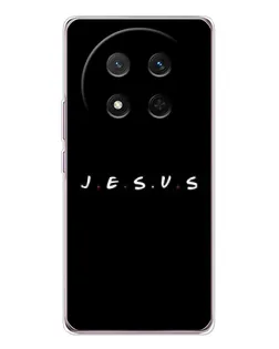 Чехол для Huawei Honor Magic 7 Lite с картинкой «Точки веры J.E.S.U.S.»