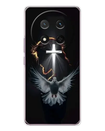 Чехол для Huawei Honor Magic 7 Lite с картинкой «Голубь и Свет» Чехол для Huawei Honor Magic 7 Lite с картинкой «Голубь и Свет»