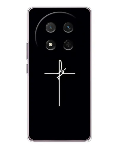Чехол для Huawei Honor Magic 7 Lite с картинкой «Тонкий крест» Чехол для Huawei Honor Magic 7 Lite с картинкой «Тонкий крест»