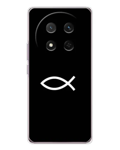 Чехол для Huawei Honor Magic 7 Lite с картинкой «Символ рыбы Jesus» Чехол для Huawei Honor Magic 7 Lite с картинкой «Символ рыбы Jesus»