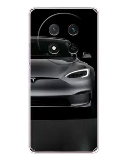 Чехол для Huawei Honor Magic 7 Lite с картинкой «Tesla Model S Look» Чехол для Huawei Honor Magic 7 Lite с картинкой «Tesla Model S Look»