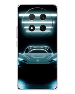 Чехол для Huawei Honor Magic 7 Lite с картинкой «Tesla в неоне» Чехол для Huawei Honor Magic 7 Lite с картинкой «Tesla в неоне»