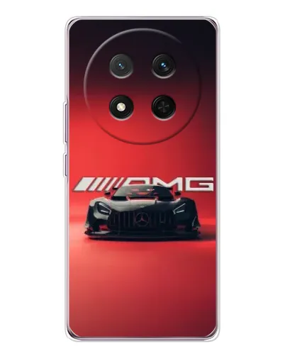 Чехол для Huawei Honor Magic 7 Lite с картинкой «Mercedes AMG — красная линия» Чехол для Huawei Honor Magic 7 Lite с картинкой «Mercedes AMG — красная линия»