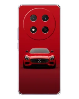 Чехол для Huawei Honor Magic 7 Lite с картинкой «Красный Mercedes AMG»
