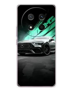 Чехол для Huawei Honor Magic 7 Lite с картинкой «Темный Mercedes AMG»