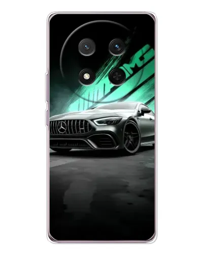 Чехол для Huawei Honor Magic 7 Lite с картинкой «Темный Mercedes AMG» Чехол для Huawei Honor Magic 7 Lite с картинкой «Темный Mercedes AMG»