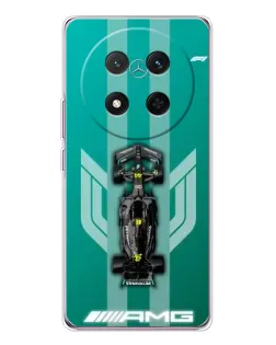 Чехол для Huawei Honor Magic 7 Lite с картинкой «Mercedes AMG Petronas»