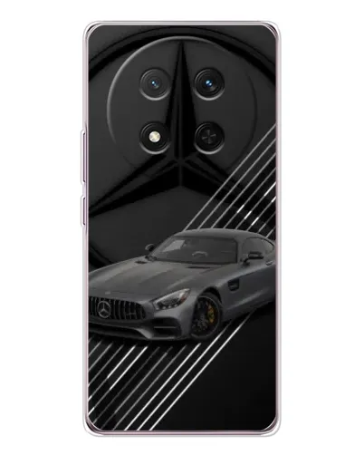 Чехол для Huawei Honor Magic 7 Lite с картинкой «Mercedes AMG — графика» Чехол для Huawei Honor Magic 7 Lite с картинкой «Mercedes AMG — графика»