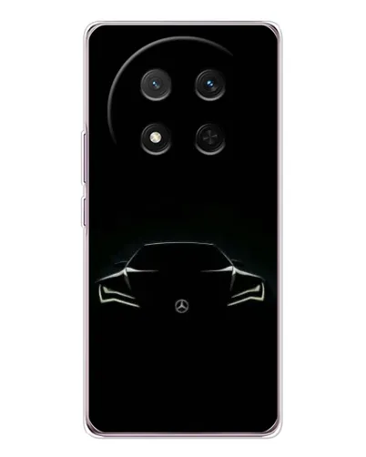 Чехол для Huawei Honor Magic 7 Lite с картинкой «Mercedes — силуэт авто» Чехол для Huawei Honor Magic 7 Lite с картинкой «Mercedes — силуэт авто»