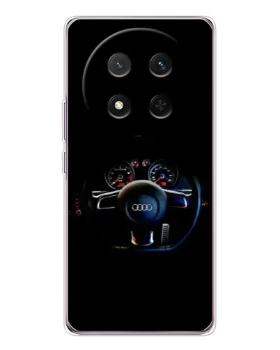 Чехол для Huawei Honor Magic 7 Lite с картинкой «Салон Audi — руль»