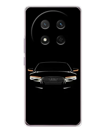 Чехол для Huawei Honor Magic 7 Lite с картинкой «Audi — ночной контур»