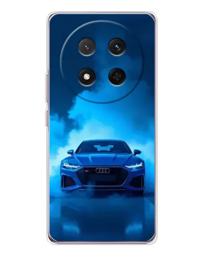 Чехол для Huawei Honor Magic 7 Lite с картинкой «Audi — голубая энергия»