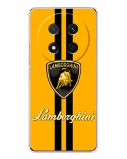 Чохол для Huawei Honor Magic 7 Lite з картинкою «Lamborghini Stripe жовтий» Чохол для Huawei Honor Magic 7 Lite з картинкою «Lamborghini Stripe жовтий»