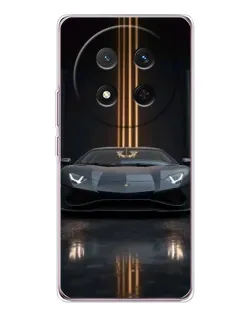 Чехол для Huawei Honor Magic 7 Lite с картинкой «Lamborghini золотые линии» Чехол для Huawei Honor Magic 7 Lite с картинкой «Lamborghini золотые линии»
