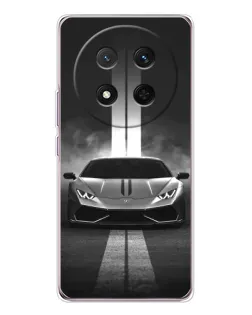Чехол для Huawei Honor Magic 7 Lite с картинкой «Lamborghini симметрия дорог» Чехол для Huawei Honor Magic 7 Lite с картинкой «Lamborghini симметрия дорог»