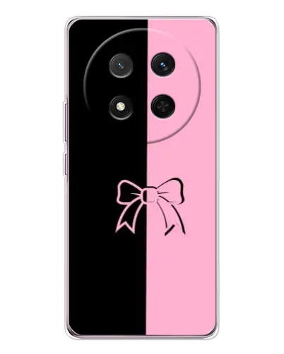Чехол для Huawei Honor Magic 7 Lite с картинкой «Половинки банта»