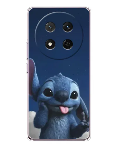 Чехол для Huawei Honor Magic 7 Lite с картинкой «Стич в облаках»