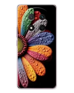 Чехол для Huawei Honor Magic 7 Lite с картинкой «Радужный цветок»